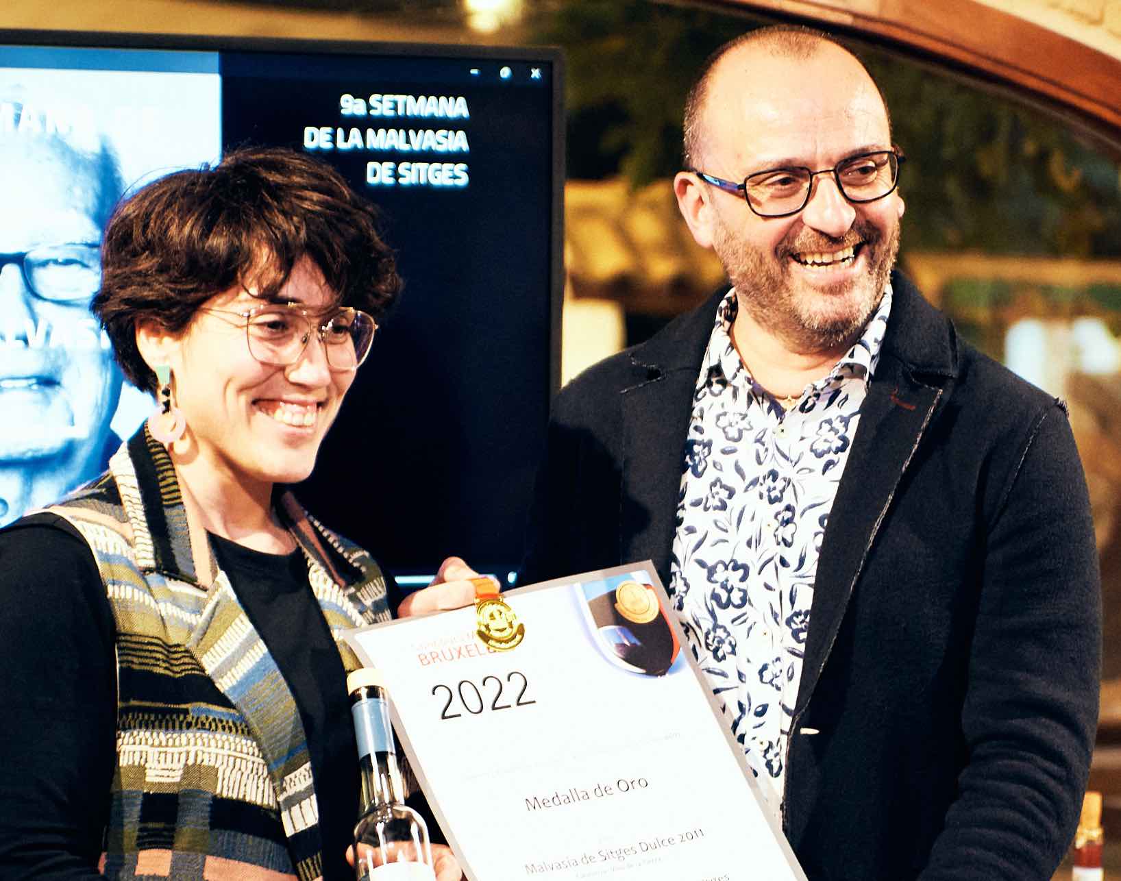 Gran cata de vinos dulces premiados en el CMB 2023 en el marco de la Semana de la Malvasía en Sitges (Barcelona):  “Aròmes de Victòria : els Ors del CMB2023”