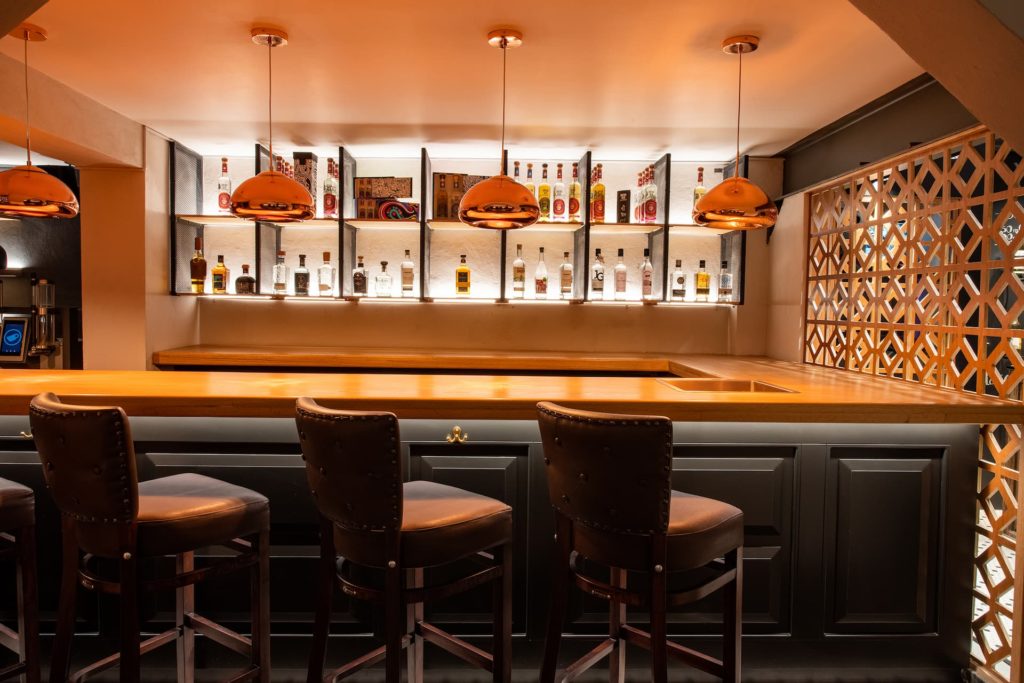 Interior picture of a Wine Bar by Concours Mondial de Bruxelles